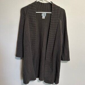Anthropologie Tabitha Grey Cardigan EUC Size Small